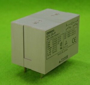 オムロン(OMRON) リレー(プリント板型端子) G7L-2A-P(DC12V,20A)