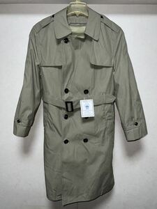 新品タグ付　MADE IN USA USMC ALL WEATHER トレンチコート ライナー付　AMERICAN APPAREL製 42S KHAKI