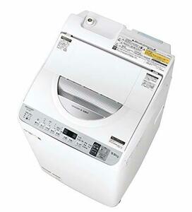 【中古】 シャープ SHARP タテ型洗濯乾燥機 幅56.5cm(ボディ幅52.0cm) 洗濯・脱水容量 5.5kg ス