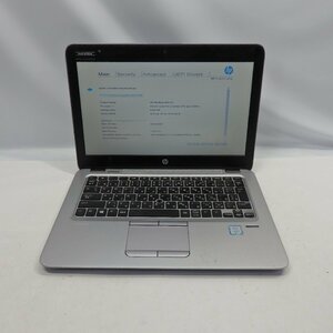 1円～【ジャンク】HP EliteBook 820 G3 Core i5-6200U 2.3GHz/8GB/SSD256GB/12インチ/OS無/AC無【栃木出荷】