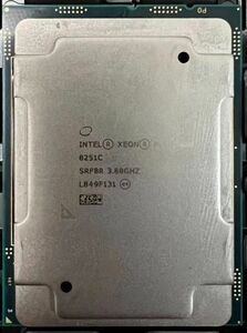 Intel Xeon Platinum 8251C SRF8R 12C 3.8GHz 240W LGA3647 DDR4-2933