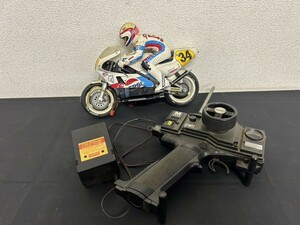 A3　バイク　ラジコン　SUZUKI PEPSI　スズキ　ペプシ　RGV　KYOSHO　ADVANCED TECHNOLOGY　電動　アンティーク　現状品