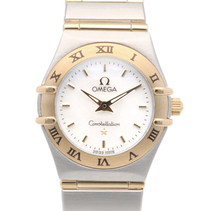 オメガ コンステレーション ミニ 腕時計 時計 ステンレススチール 1262.70.00 レディース 1年保証 OMEGA 中古 美品