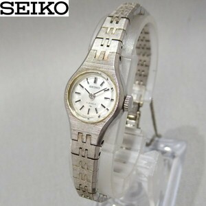 ★SEIKO 21石 WGP レディース 手巻き 腕時計 11-0330 アンティーク セイコー★