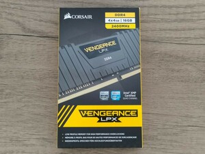 CORSAIR VENGEANCE LPX DDR4 2400MHz 4GB×4枚 計16GB 【デスクトップ用メモリ】