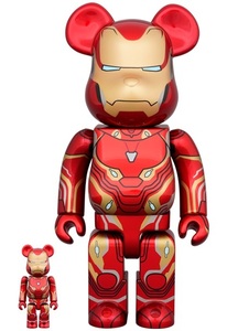 BE@RBRICK「IRON MAN MARK 50 100％ & 400％」アイアンマン MEDICOM TOY EXHIBITION 