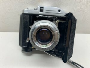 【動作未確認】パール Pearl Ⅲ 蛇腹カメラ フィルムカメラ SEIKOSHA-MXL Konishiroku 1:3.5 f=75mm