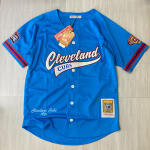 USA正規品 【M】 HGC ニグロリーグ Negro League クリーブランド カブス Cleveland Cubs 背番号29 ベースボールシャツ ユニフォーム