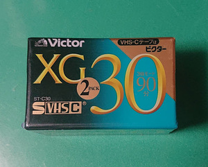 新品未開封 Victor 2ST-C30XGD S-VHS-Cカセット C30XGD XGシリーズ