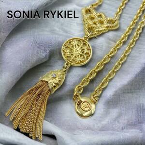 SONIA RYKIEL ソニアリキエル SR刻印 ヴィンテージ ネックレス