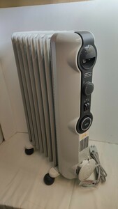 ★DeLonghi デロンギ HJ0812　オイルヒーター 8~10畳用 動作品 暖房器具 1200W