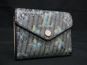 1円 LOUIS VUITTON ルイヴィトン M68665 モノグラム LVポップ ポルトフォイユ ゾエ 財布 ウォレット コンパクト マルチカラー BJ2558