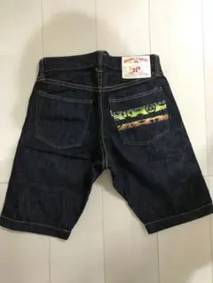 桃太郎ジーンズ MOMOTARO JEANS H0205HS3 半パンw28