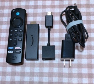 Amazon☆FireTVStick☆ファイアーTVスティック☆第3世代S3L46N☆中古美品*完全作動品