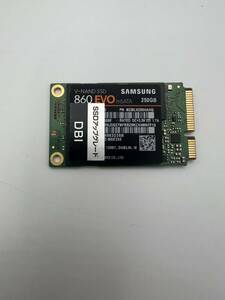 SAMSUNG V-NAND 860EVO MZMLH250HAHQ SSD250GB mSATA