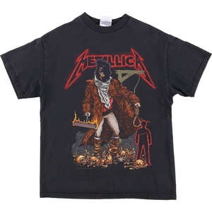 古着 90年代 TENNESSEE RIVER METALLICA メタリカ THE UNFORGIVEN PUSHEAD パスヘッド バンドTシャツ バンT メンズM /evb002189