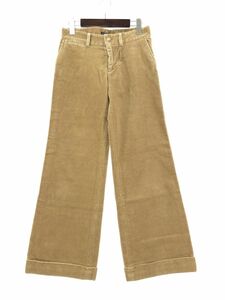 Ralph Lauren ラルフローレン コーデュロイ パンツ size7/キャメル ◇■ ☆ dkc0 レディース