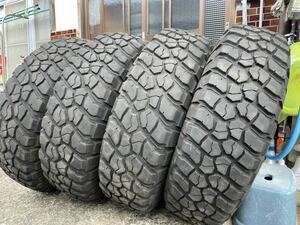 即決 255/85R16 BFグッドリッチ マッドテレーンT/A ホワイトレター ランクル ラングラー ランドクルーザーなど? タイヤ４本セット 