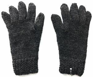 新品 イギリス製 ブラックシープ ウール グローブ 手袋 未使用品 英国製　　BLACK SHEEP MADE IN ENGLAND チャコール 通勤 通学 柳6627
