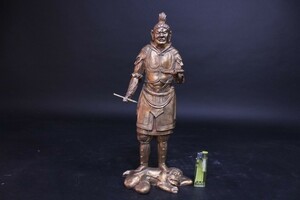 唐銅　銅製　仏像　広目天　明王