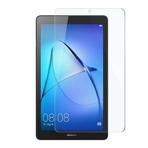 ファーウェイ Huawei MediaPad T3 7.0 強化ガラス 液晶保護フィルム 耐指紋 撥油性 9H 0.3mm 2.5D ラウンドエッジ加工