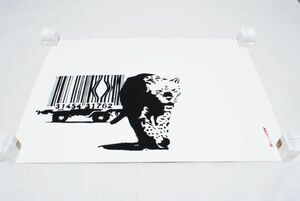 希少 WCP Banksy バンクシー BARCODE バーコード リプロダクション シルクスクリーン プリント 現代アート 限定品