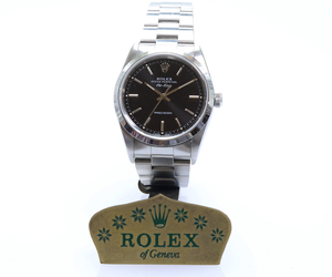 ROLEX ロレックス 14000 Air King エアキング ブラック ギャラ、箱、完品 T番 