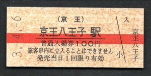 （京王）京王八王子駅１００円