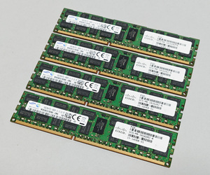 1866MHz 16GB 4枚組 合計 64GB MacPro用メモリー 2013 モデル用 240pin DDR3 14900R RDIMM 2009 2010 2012 Z620 Z820 動作確認済 #0515F