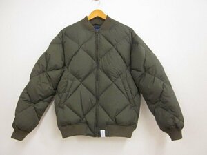 DESCENDANT/ディセンダント 20AW FULTON DOWN JACKET フルトンダウンジャケット キルティング メンズ サイズ : 2(M) アウター カーキ