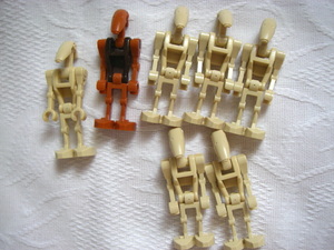 LEGO レゴ スター・ウォーズ バトル・ドロイド ミニフィグ 戦闘員 大量 まとめて 正規品 レゴブロック