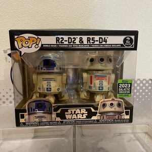 レアFUNKO POP! スターウォーズ　R2-D2 & R5-D4 2パック