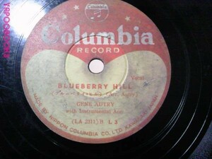 SP盤cho-H)Rob Ateher And Bonnie Blue Eyes/Gene Autry
