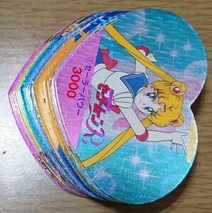 美少女戦士セーラームーンR 丸昌 ハートDEカード パート1 キラ カード フルコンプ 36種類 