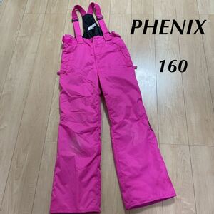 PHENIX フェニックス　スノーボードウェア　スキーウェア パンツ　160 スノーウェア　スキーパンツ ピンク