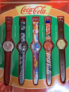 コカ・コーラ　Coca-Cola2000年シドニーオリンピック懸賞品　Swatchスウォッチ