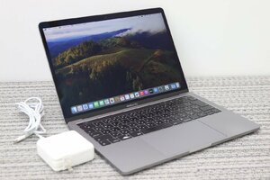 N1円♪【2018年！i5】Apple/MacBook ProA1989(13-inch,2018,Four Thunderbolt 3ports)/core i5-2.3GHz/8GB/SSD：256GB