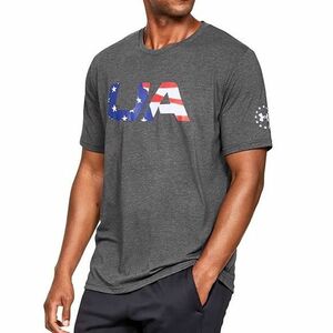 ●送料390円可能商品 アンダーアーマー UNDER ARMOUR 新品 メンズ 速乾 トレーニング 半袖 Tシャツ 灰 XXL [13333520191N-XXL]三 零★QWER