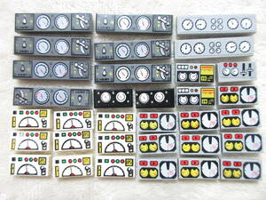 LEGO★35 正規品 メーター 計器 プリント（シール）タイル 同梱可 レゴ シティ タウン クリエイター エキスパート 乗り物 車 飛行機 バス