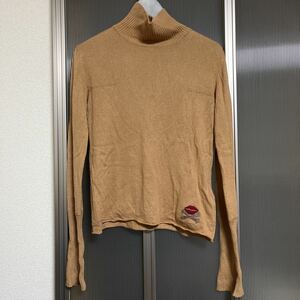 undercover アンダーカバー 高級 シルク カシミヤ ハイネック ロングリブ ニット size 2