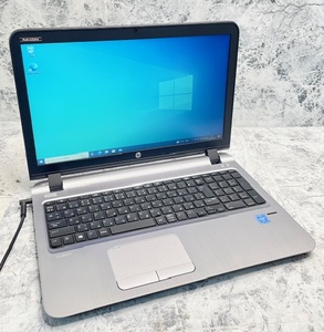 T3844 HP ProBook 450 G3 Celeron 3855U 1.60GHz Windows10 メモリー2GB HDD500GB ノートPC