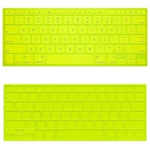 キーボードカバー MacBook Air 13 (2012 2011) SwitchEasy イエロー 黄色 グリーン 緑 ライム シリコン SafeKeys US KEYBOARD LAYOUT Lime