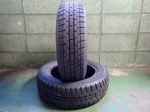 MF6700【送料無料165/65R14】2本 TOYO OBSERVE GARIT GIZ 中古スタッドレス ソリオ デリカD:2 ルーミー等 ≪即決≫