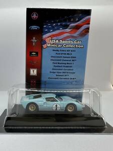 【未使用品】ミニカー 京商 1/64 USA スポーツカー コレクション サークルk 限定 フォード GT40 MK II
