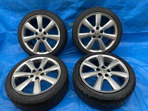 トヨタ 180系クラウン純正アルミホイールセット18インチ225/45R18 4本　1円〜