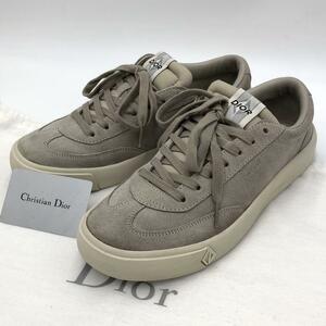 ［美品］ディオールオム　DIOR HOMME　B101 CDダイヤモンド　スエード　レザー　スニーカー