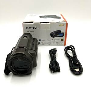 SONY 4Kビデオカメラ Handycam FDR-AXP35 ブロンズブラウン 光学10倍 FDR-AXP35-TI