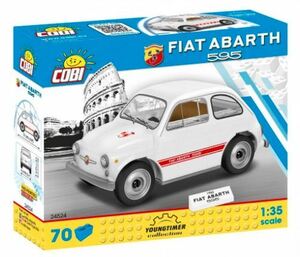 COBI ブロック ☆ 1/35スケール 自動車 ☆ フィアット アバルト 595 1965 / 1965 Fiat Abarth 595 ☆ 新品/未開封 ☆ EU製 ☆ B