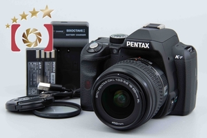 【中古】PENTAX ペンタックス K-r 18-55 レンズキット ブラック シャッター回数僅少