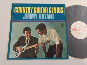 【白ラベル見本盤】Jimmy Bryant / カントリー・ギターの魅力 Country Guitar Genius コーティングペラジャケLP 東芝音工 LP8100 67年作品